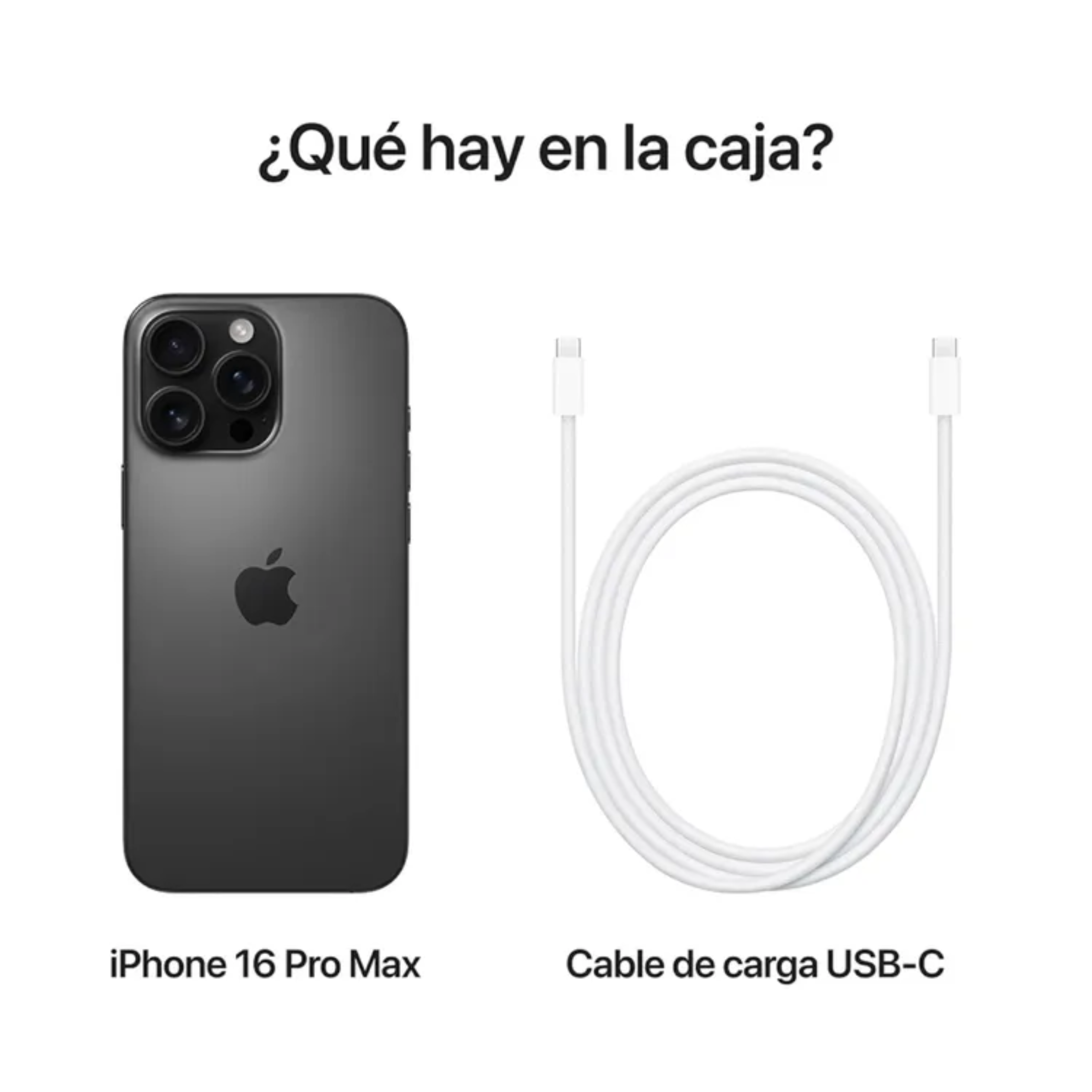 iPhone 16 Pro Max 256GB e-Sim Color Black Titanium