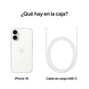 iPhone 16 Sim Física 128GB Blanco