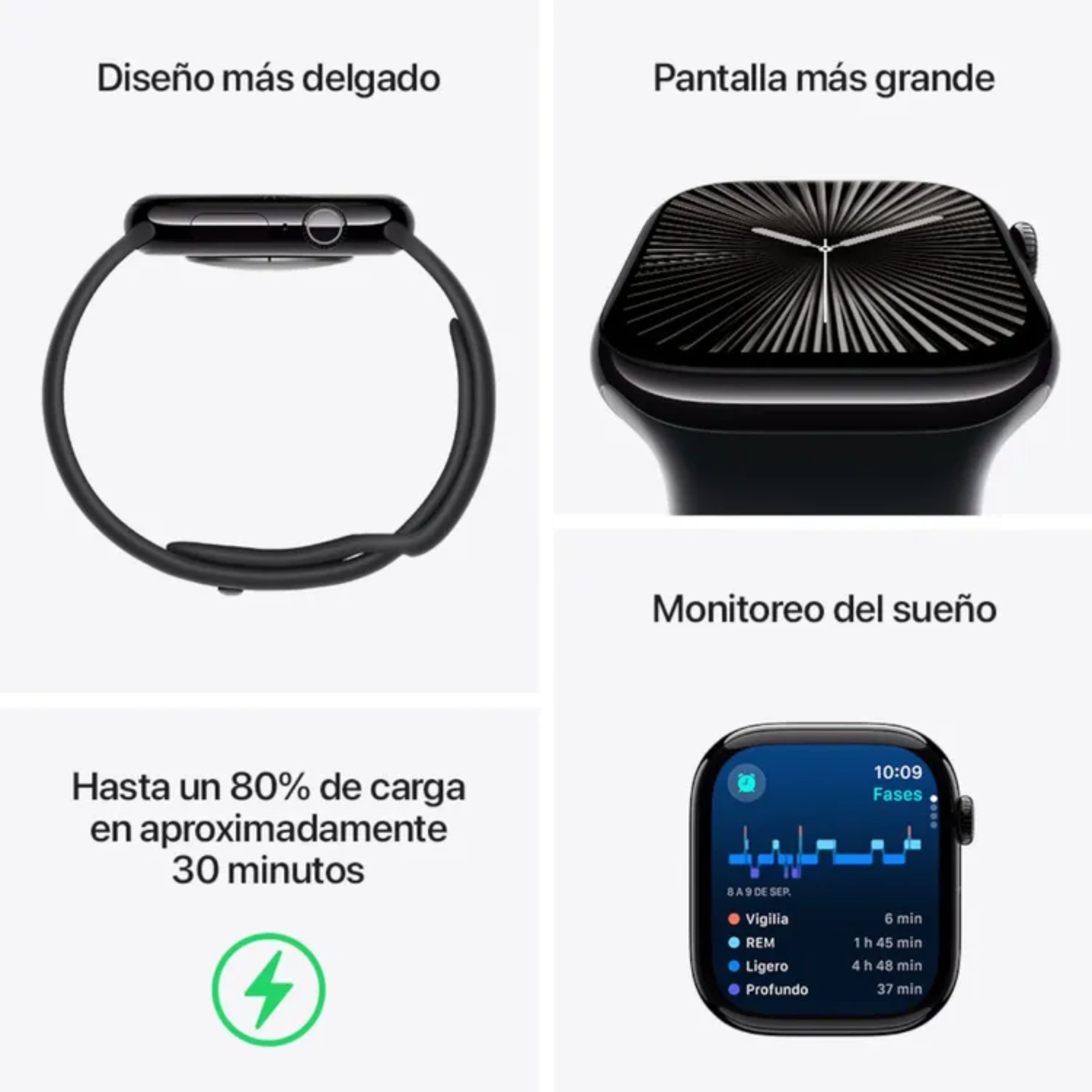 Apple Watch Serie 10 46mm Negro