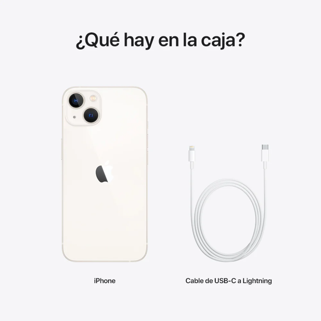 iPhone 13 Color Blanco 128GB