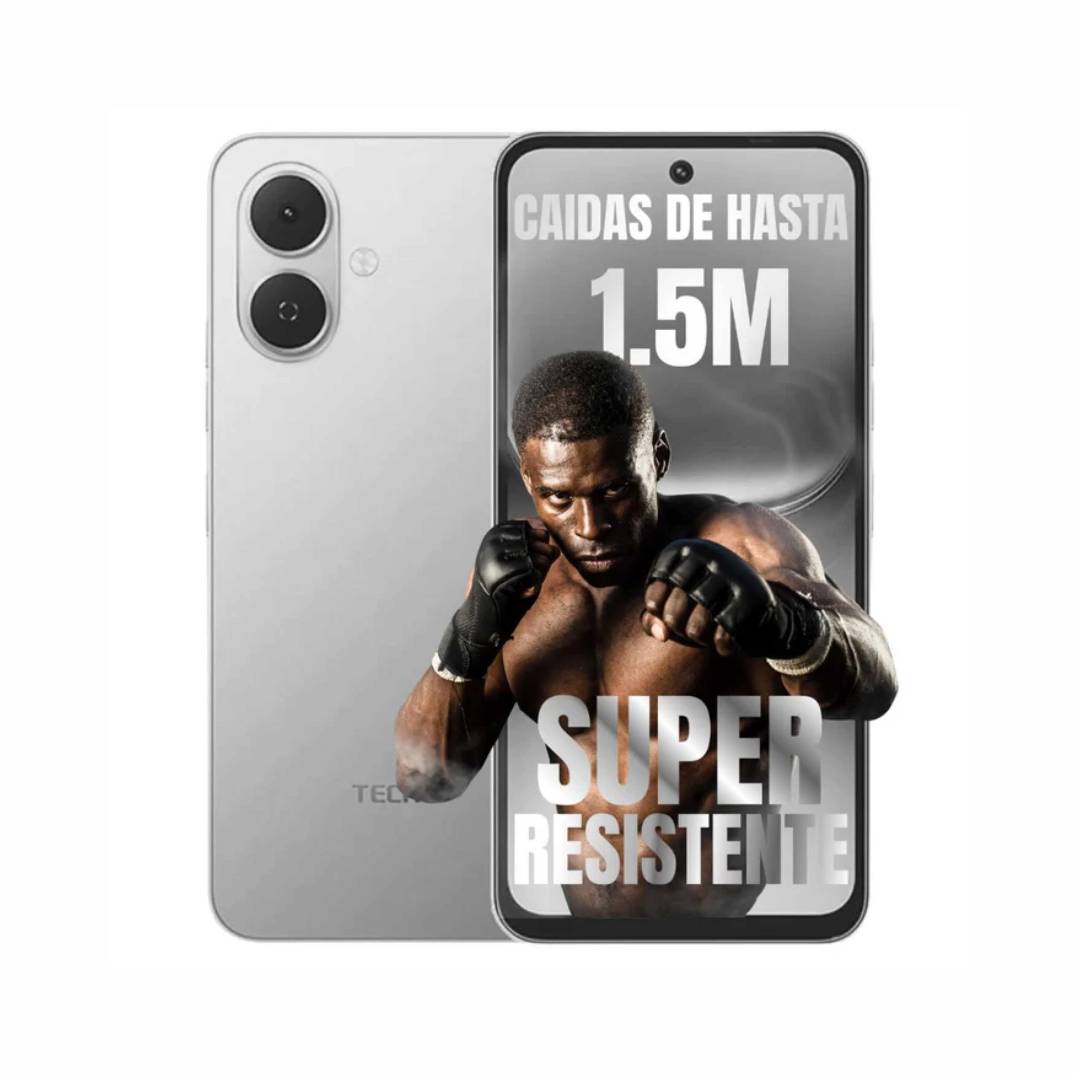 Tecno Spark GO 2 64GB + 3GB RAM Color Gris