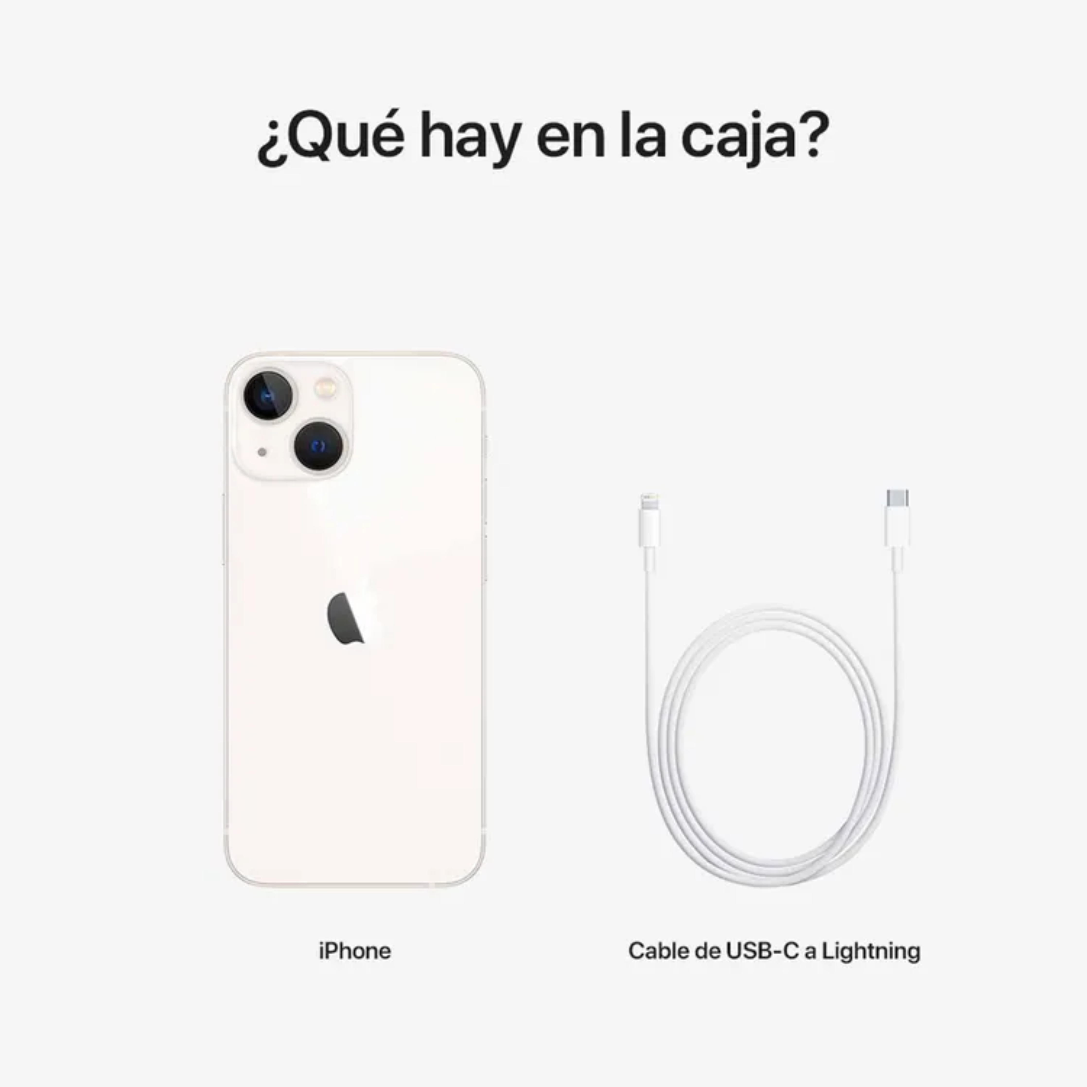 iPhone 13 Color Blanco 128GB