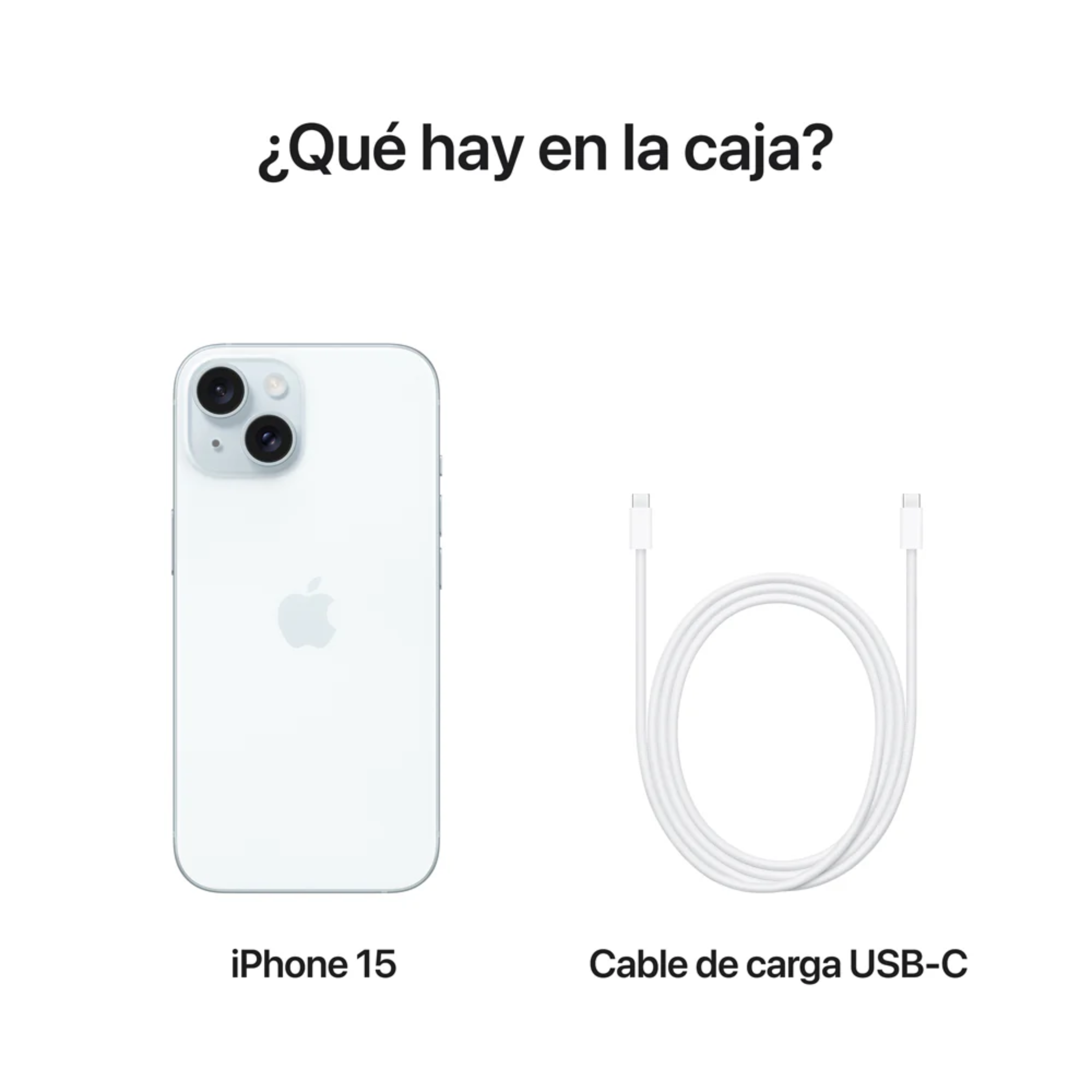 iPhone 15 Sim Física 128GB Color Azul